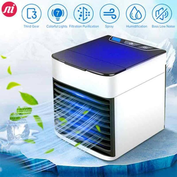 Air Ultra Portable Home Air Cooler | Portable Personal Air Conditioner, Mini Usb 3 In 1 Air Cooler